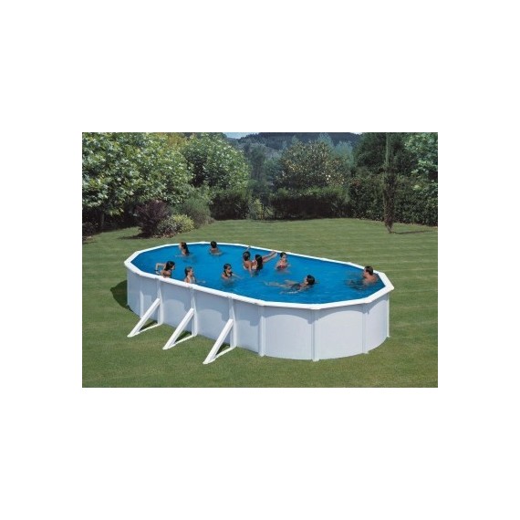 PONTAQUA WHITE STAR 9,15x4,70x1,32m ovális medence