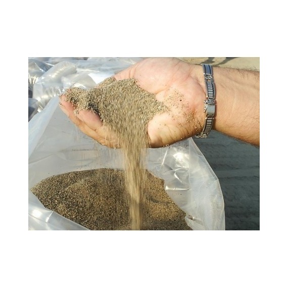 Szűrőhomok 0,5 - 1,0mm 25kg/zsák
