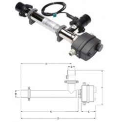 Fűtőpatron Evo D-EWT 3 kW