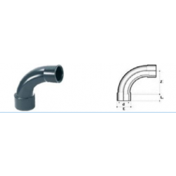 Ív 90º D 063 PN16