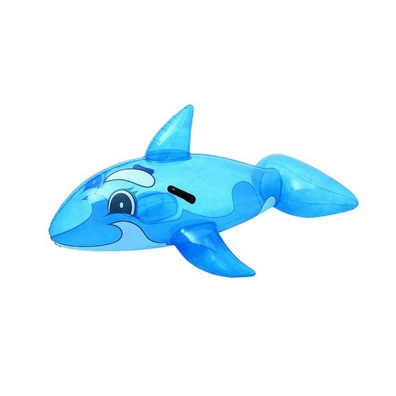 Kék átlátszó delfin 118 cm