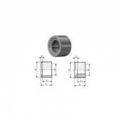 Rövid szűkítő D 160 x 140 PN 16