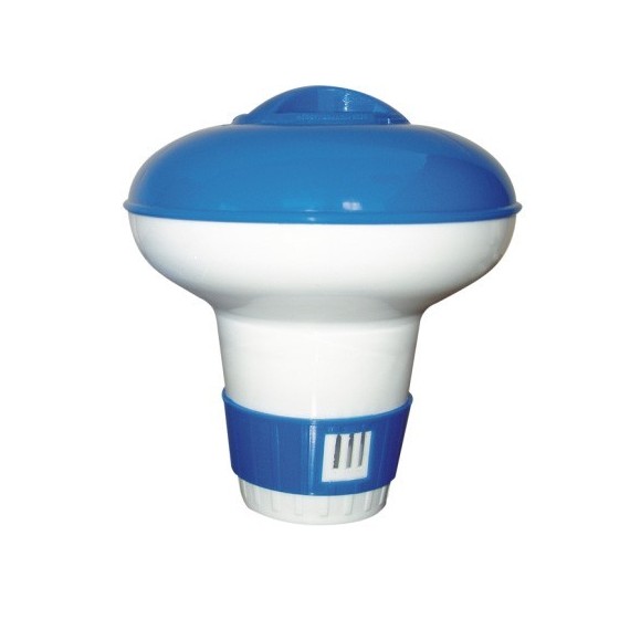 Vegyszeradagoló, vízen úszó, mini