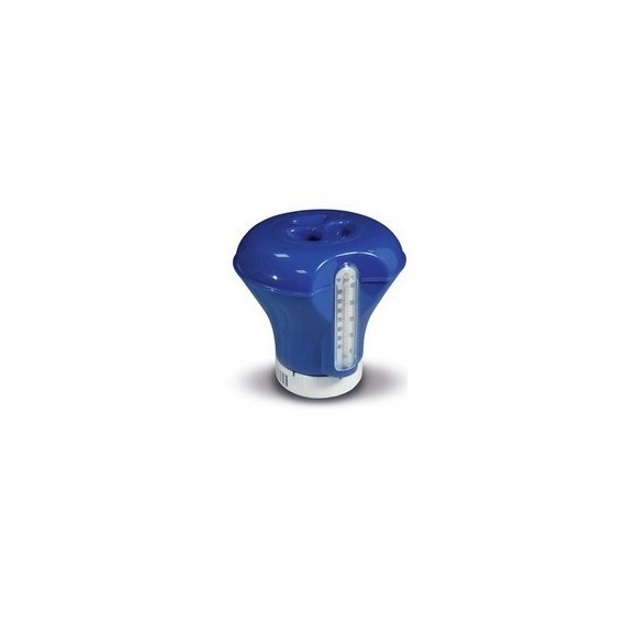 Úszóadagoló 200g-os tablettához,hőmérővel