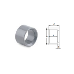 Rövid szűkítő D200x140