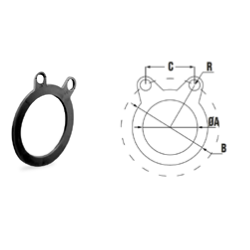 Lapos tömítés EVA D90