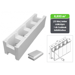 Porocell Eco ívelő ék idom...
