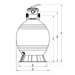 Basic Ø560mm Side 1 1/2"