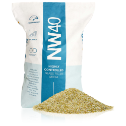 Szűrő üveg NW40 1,5mm-2,5mm