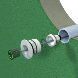 Falátvezetés ABS piezo...