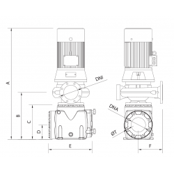 IE3 VERT HF-2 1208 400/690 V