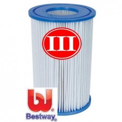 Papír szűrőbetét, III-as...